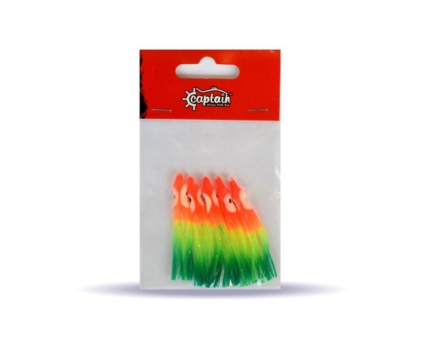 Captain 3593 Octopus Pride 5cm Ahtapot Sübye 5'li Paket Suni Yem 024