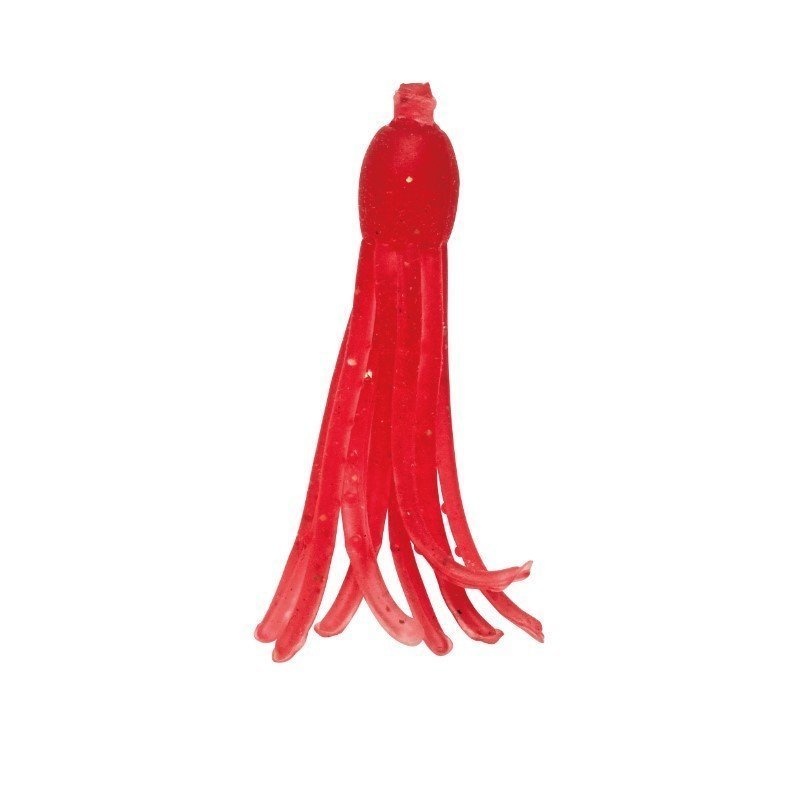 NIKKO OCTOPUS 38MM SİLİKON YEM UV RED 482