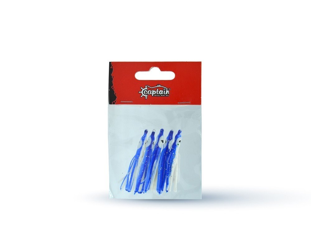 Captain 3593 Octopus Pride 5cm Ahtapot Sübye 5'li Paket Suni Yem 037