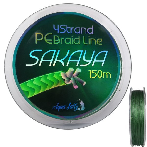 Sakaya 150 Mt İp Misina 4X D.Green 0,35 mm