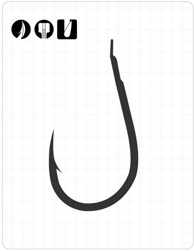 Fudo 0001 Delta Chinu Tırtıklı Pala Black Nikel İğne 6