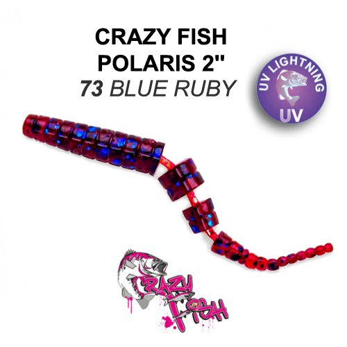 CRAZY FISH POLARIS 2 / 54 MM / COLOR: 73 BLUE RUBY