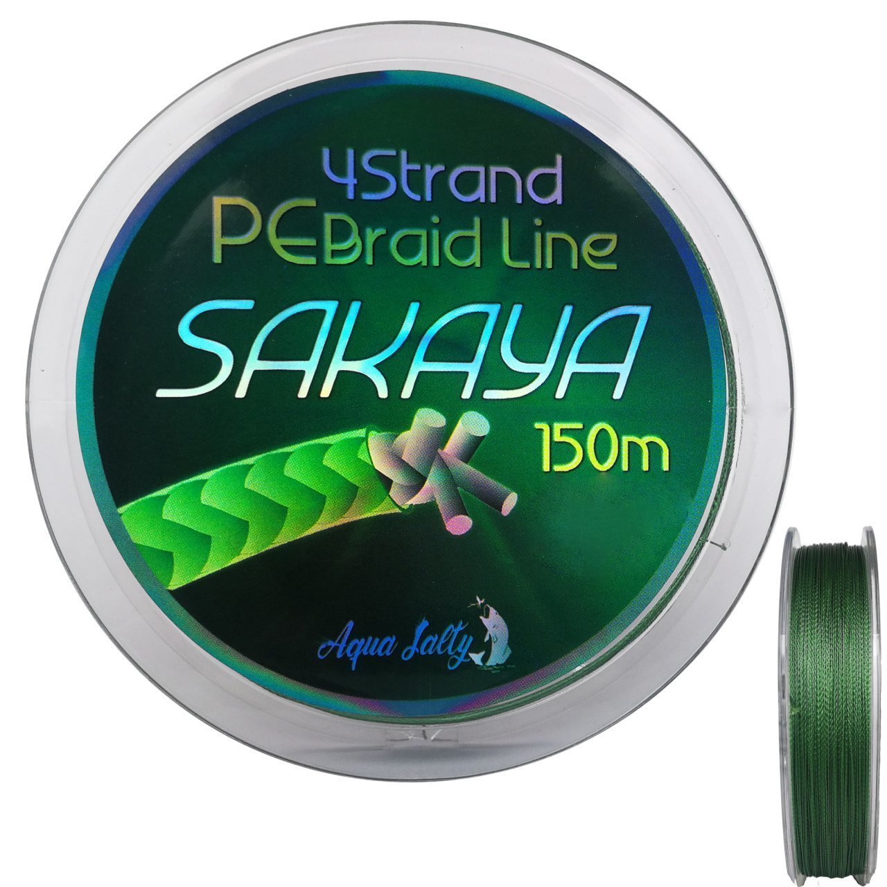 Sakaya 150 Mt İp Misina 4X D.Green 0,26 mm