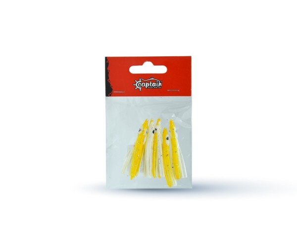Captain 3593 Octopus Pride 5cm Ahtapot Sübye 5'li Paket Suni Yem 045