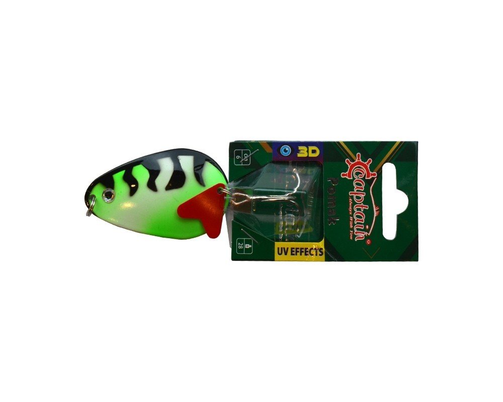 Captain 6125 Turna Kaşığı 28gr Pomak 6cm 06