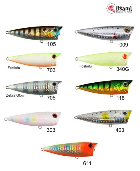 Usami Mad Pop 70F 9.9 G Maket Balık 009