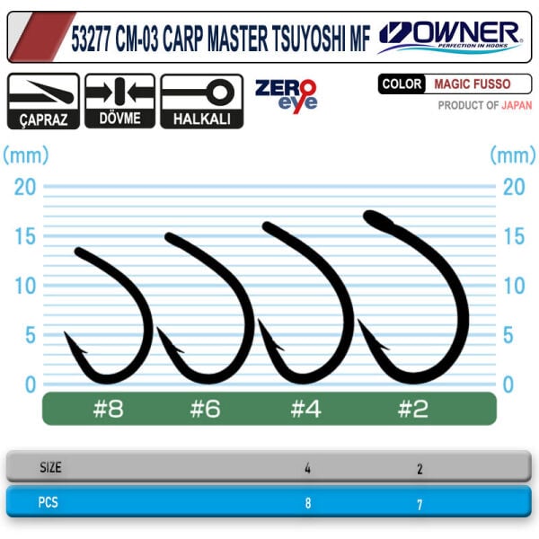 Owner 53278 CM-04 Carp Master Aya MF