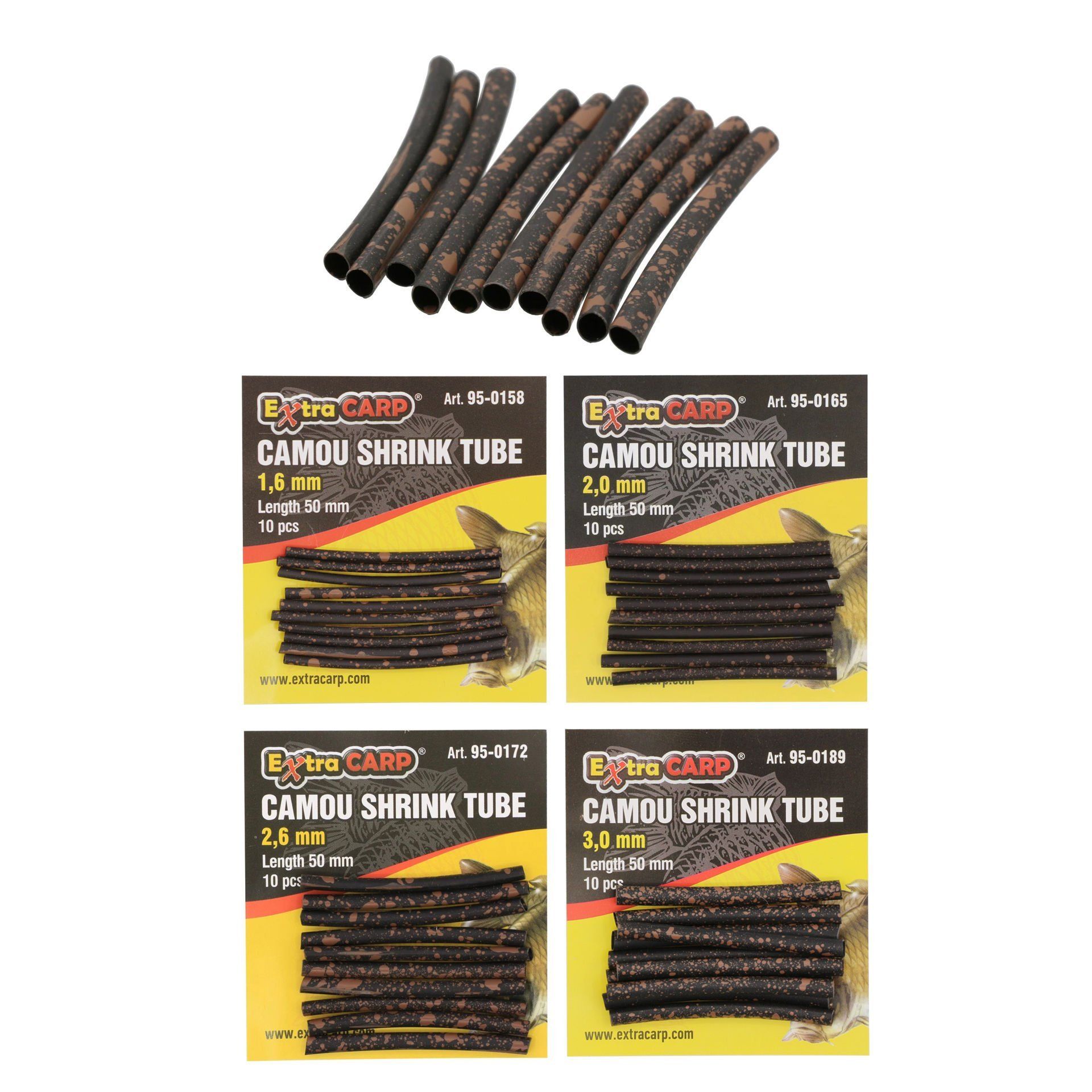Camou Shrink Tube 10 Pcs 3.0 mm