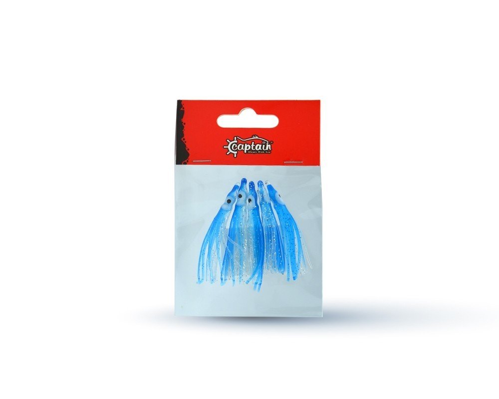 Captain 3593 Octopus Pride 5cm Ahtapot Sübye 5'li Paket Suni Yem 059