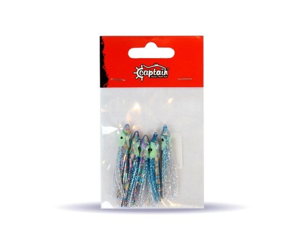 Captain 3593 Octopus Pride 5cm Ahtapot Sübye 5'li Paket Suni Yem 060
