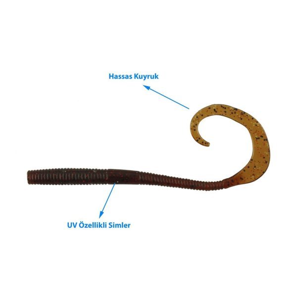 Aqua Salty Soft Bait 12cm 5
