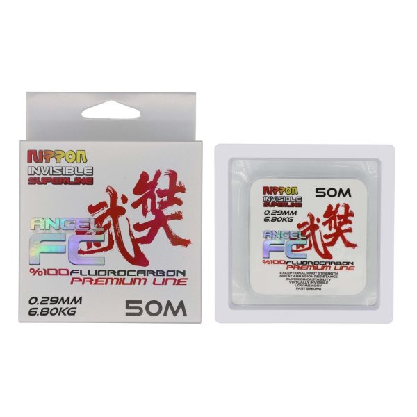 Nippon Angel FluoroCarbon Misina 50 mt 0,50 mm