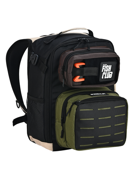 Fujin ProAji Back Pack Green Bej Balıkçı Sırt Çantası