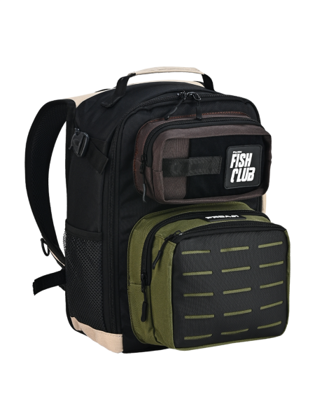 Fujin ProAji Back Pack Green Bej Balıkçı Sırt Çantası