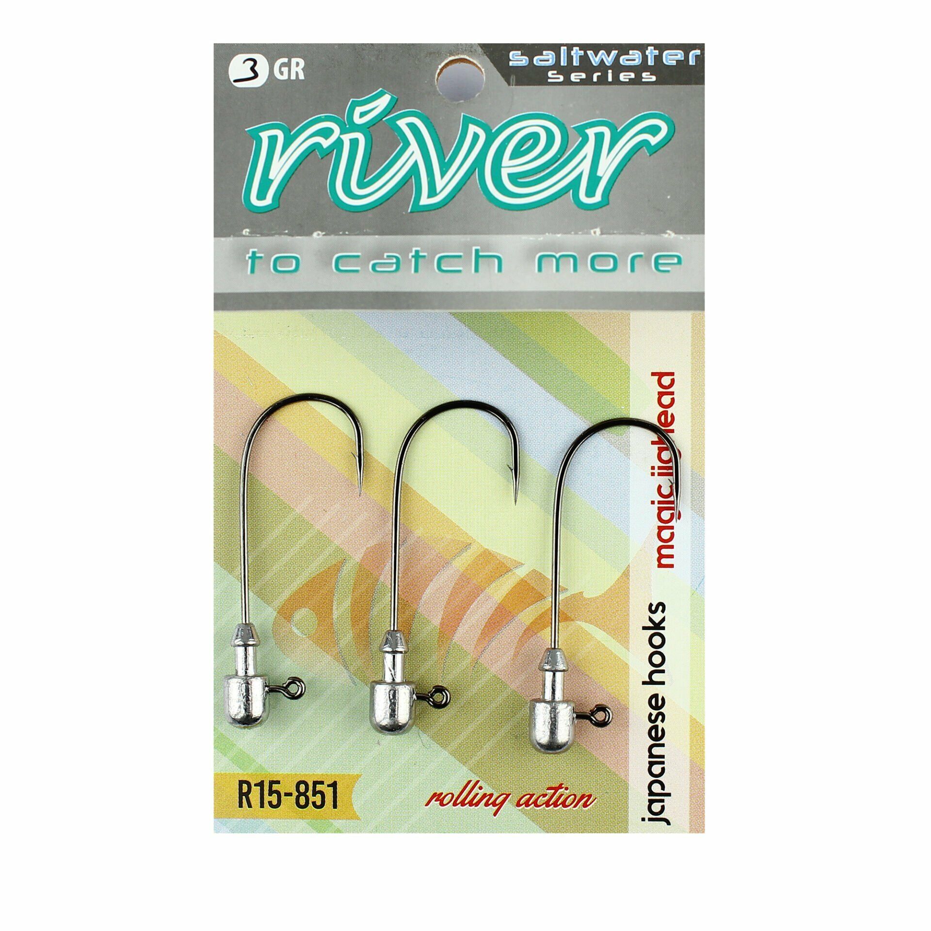River Magic Jig Head 3P 7 GR