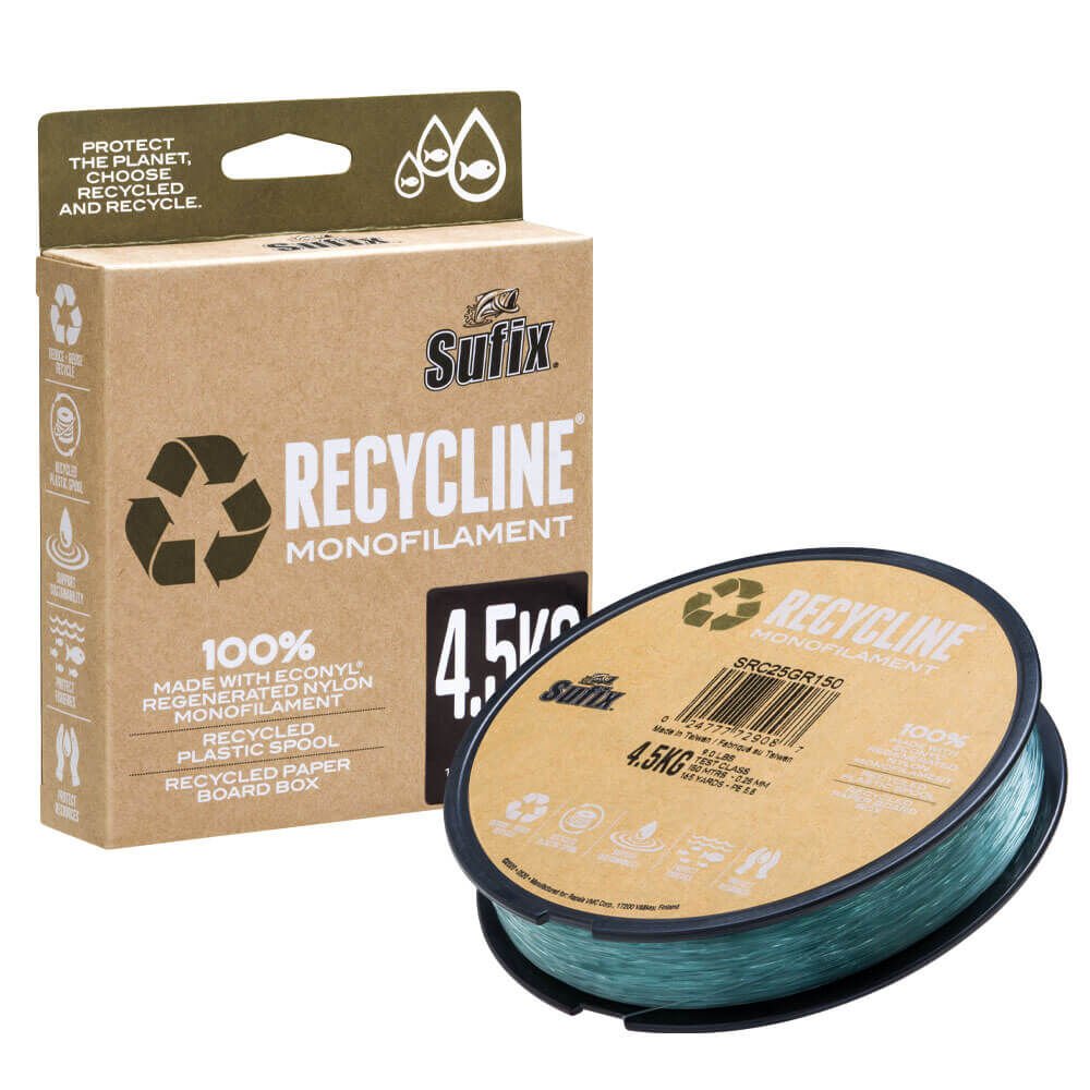 Sufix Recycline Olta Misinası Green - 0.25MM - 150M - 4.5KG