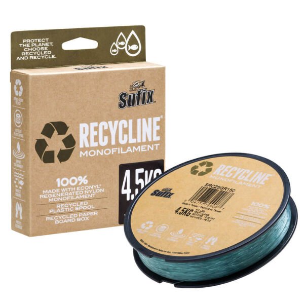 Sufix Recycline Olta Misinası Green - 0.25MM - 150M - 4.5KG