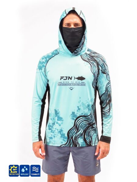Fujin Relax S26 T-Shirt BuffHoodie Mint Black
