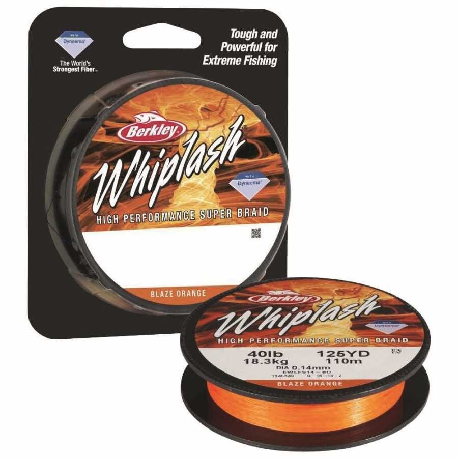 Berkley Whiplash İp Misina Orange - 0.20MM - 300MT - 26.4KG