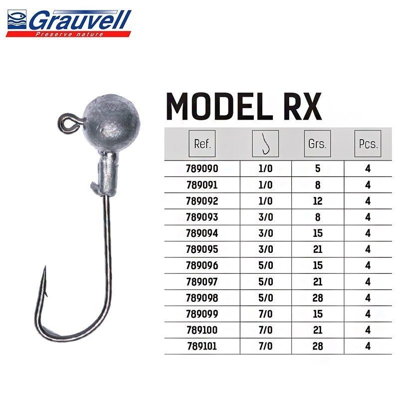 Jinza Jig Head RX 15 gr  No: 3-0