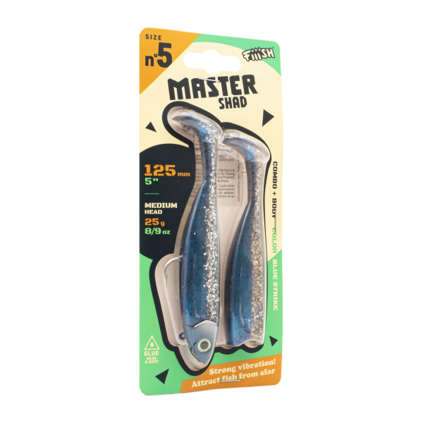 Fiiish MS125/5 MS4557 Combo Medium 25gr Blue Strike