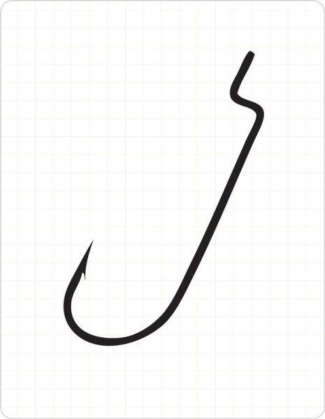 Fudo 4701 Fudo Worm 104 Black Nikel İğne