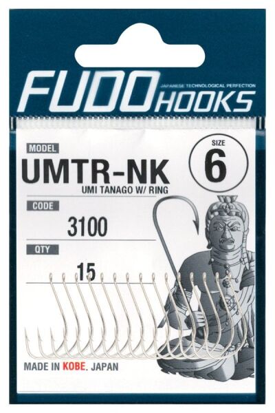 Fudo 3101 Umi Tanago Delikli Pala Black Nikel İğne 6