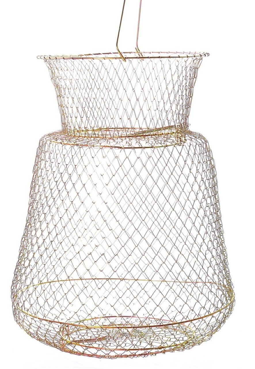 Captain Tel Livar Balık Sepeti 12mm Göz 30x38 cm