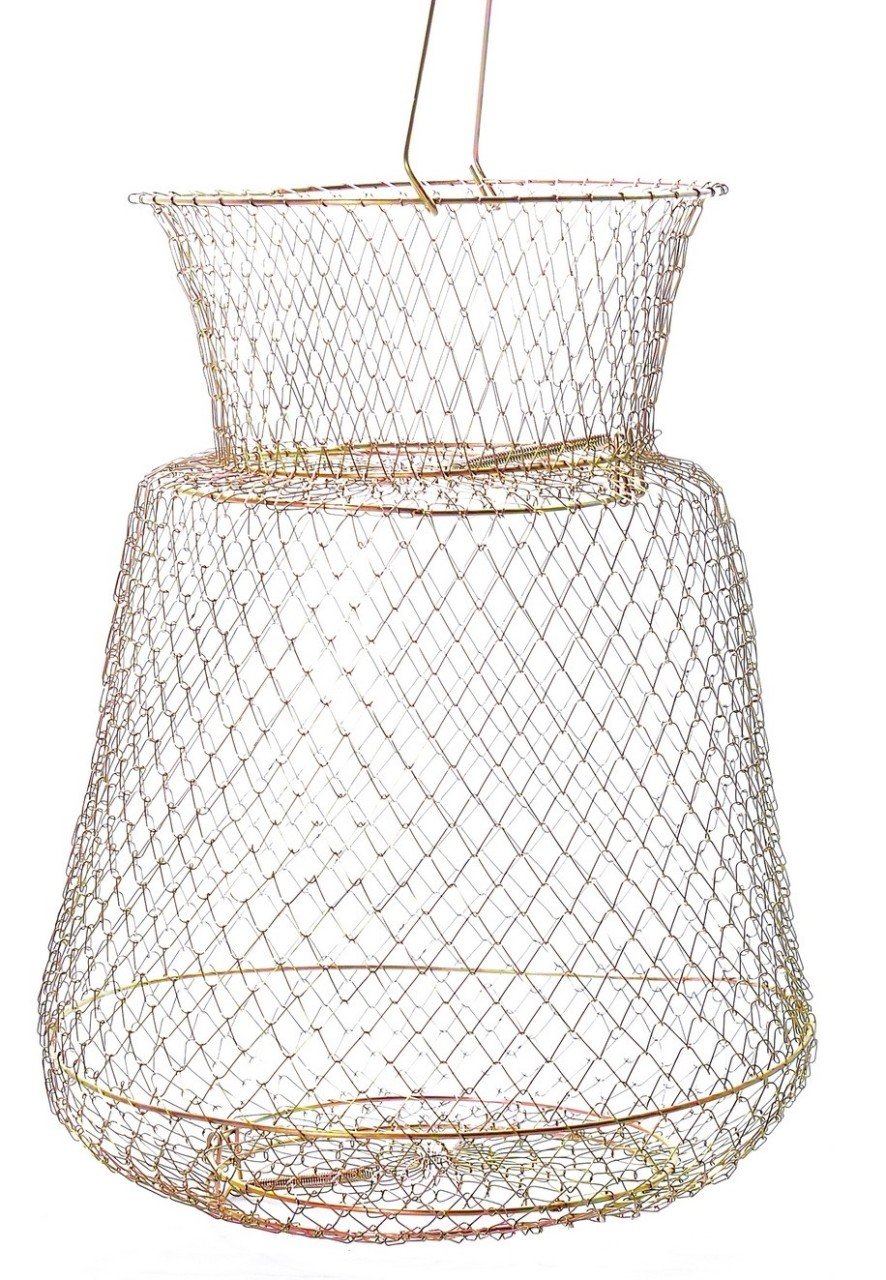Captain Tel Livar Balık Sepeti 12mm Göz 38x45 cm