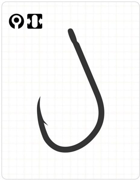 Fudo 3001 Iseama Delikli Pala Black Nikel İğne 2/0