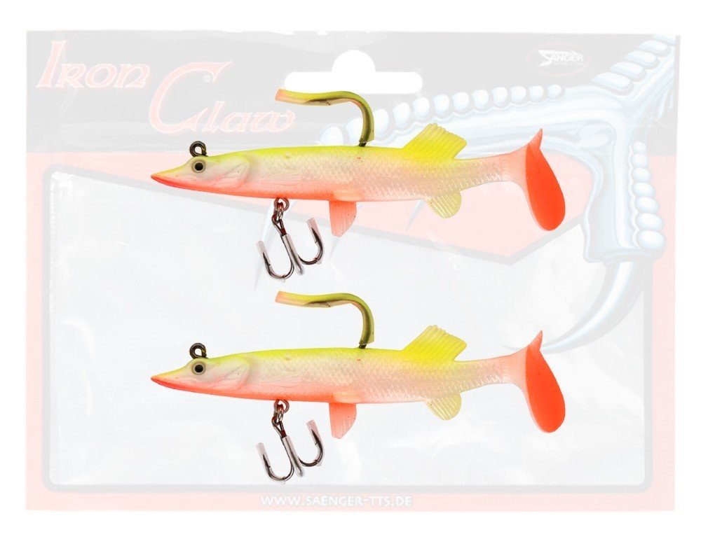 Captain 3583 Kingdom Areo TPA Soft 10cm Turna Silikonu 2'li Suni Balık 1