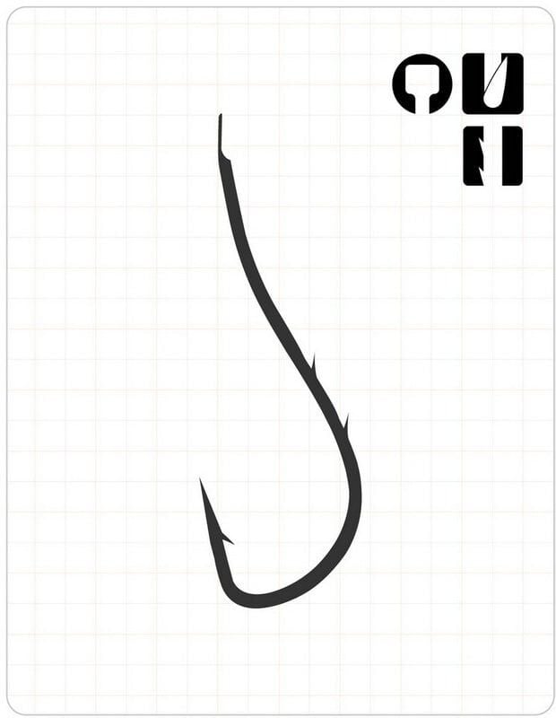 Fudo 2901 Ryusen Çift Tirnak Black Nikel İğne 2/0