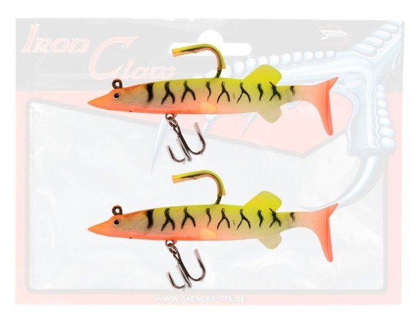 Captain 3583 Kingdom Areo TPA Soft 10cm Turna Silikonu 2'li Suni Balık 2