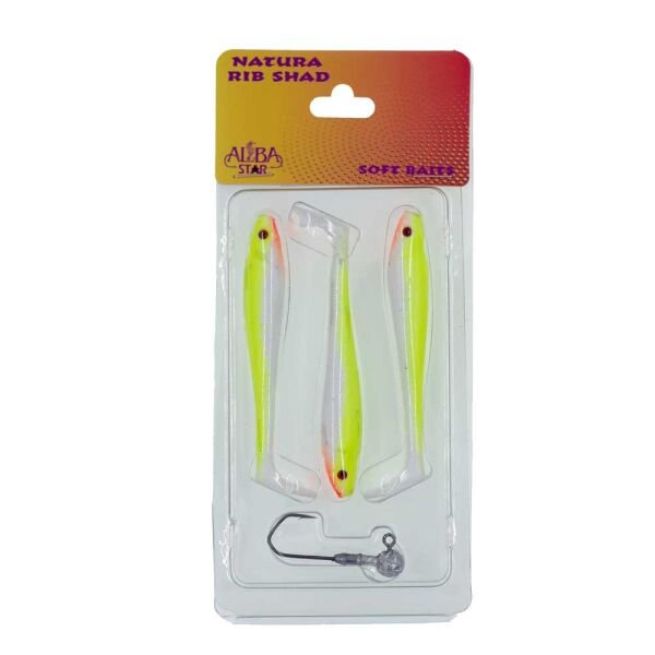 Albastar Natura Rib Shad Sahte Balığı 07 - 90MM