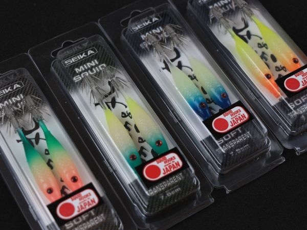 Seika Mini Squid Soft Trasparent 7,5Cm Kalamar Zokası #104