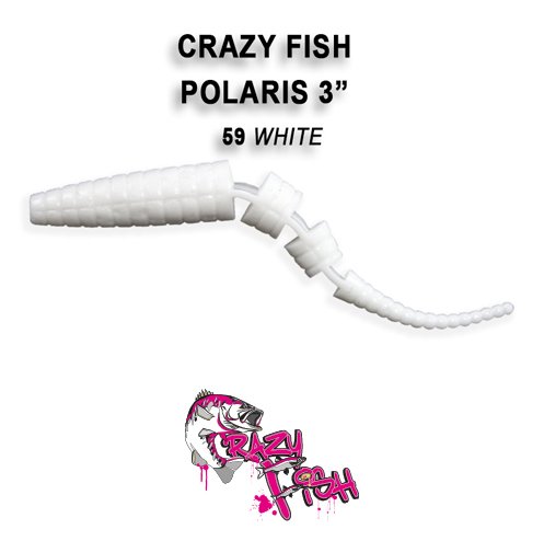 CRAZY FISH POLARIS 3 / 68 MM / COLOR: 59 WHITE