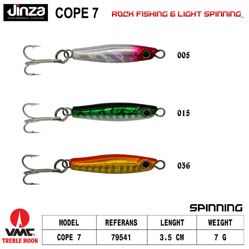 Jinza Cope 7 gr Baby Jig 35 mm 5