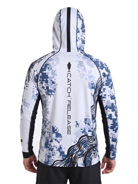 Fujin Relax S26 T-Shirt BuffHoodie White Anthracite