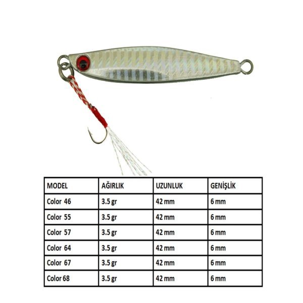 Aqua Salty Zero Jig 3.5 gr - 57