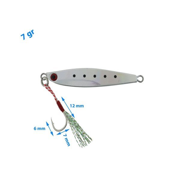 Aqua Salty Zero Jig 7 gr - 46