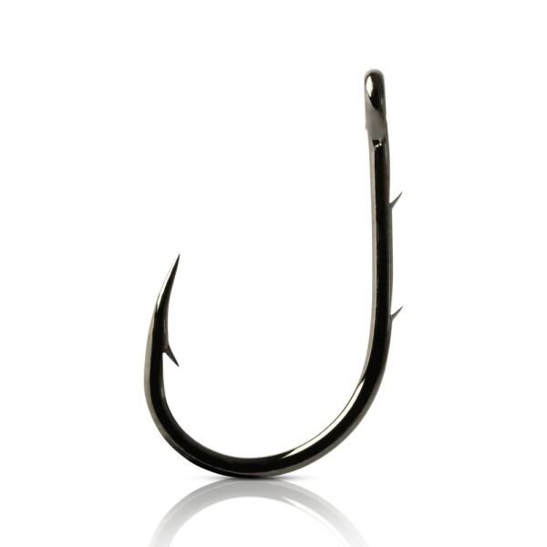 Mustad 10750NP-BN Eyed Baitholder Olta İğnesi BLACK NICKEL - NO:8