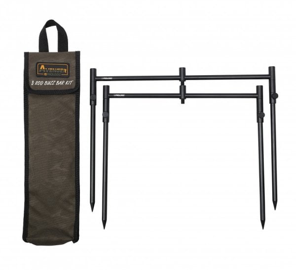 Prologic Avenger Buzz Bar KitCaryycase 3 Rod