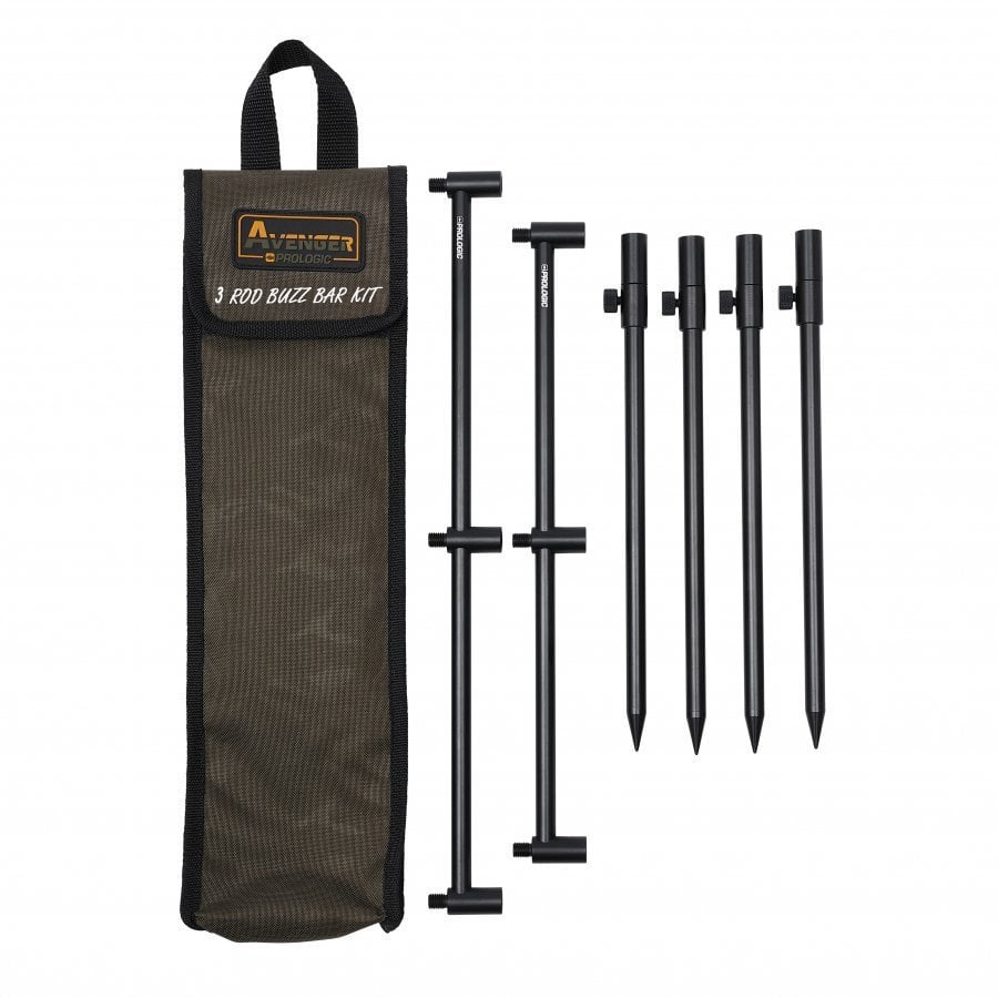 Prologic Avenger Buzz Bar KitCaryycase 3 Rod