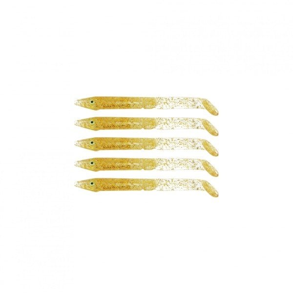 Captain 3598 Elegant 10cm Silikon Zargana 5'li Paket Suni Yem