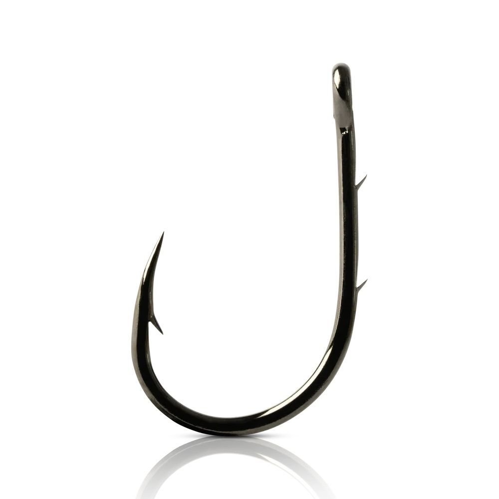 Mustad 10750NP-BN Eyed Baitholder Olta İğnesi BLACK NICKEL - NO:1