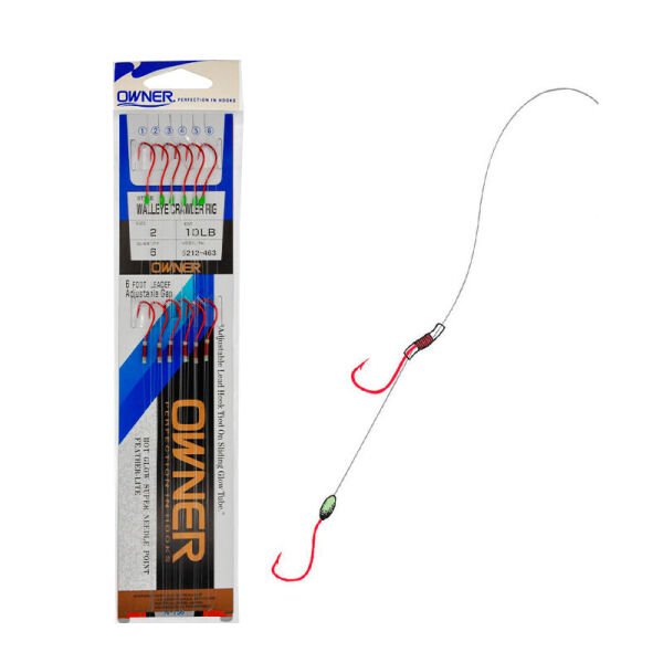 Owner 5212 Walleye Crawler Rig Hazır Takım 2