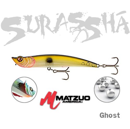 SURASSHA TOPWATER 10,8 CM - GHOST