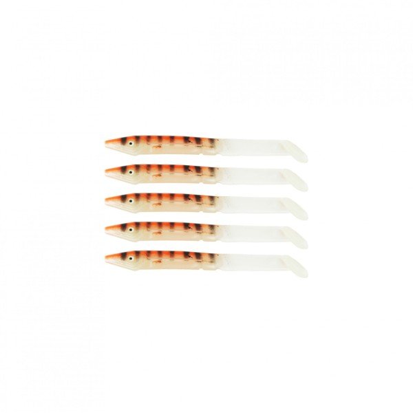 Captain 3598 Elegant 10cm Silikon Zargana 5'li Paket Suni Yem 05