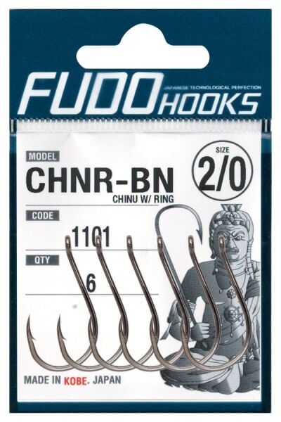 Fudo 1101 Chinu Black Nikel İğne 3/0