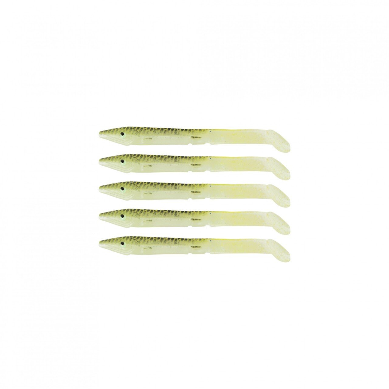 Captain 3598 Elegant 10cm Silikon Zargana 5'li Paket Suni Yem 07